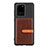 Ultra-thin Silicone Gel Soft Case Cover with Magnetic S12D for Samsung Galaxy S20 Ultra