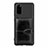 Ultra-thin Silicone Gel Soft Case Cover with Magnetic S13D for Samsung Galaxy S20 Black