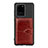 Ultra-thin Silicone Gel Soft Case Cover with Magnetic S14D for Samsung Galaxy S20 Ultra