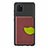 Ultra-thin Silicone Gel Soft Case Cover with Magnetic S15D for Samsung Galaxy M60s Brown