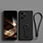 Ultra-thin Silicone Gel Soft Case Cover with Stand for Huawei Honor 100 Pro 5G Black