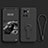 Ultra-thin Silicone Gel Soft Case Cover with Stand for OnePlus 10R 5G Black