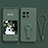 Ultra-thin Silicone Gel Soft Case Cover with Stand for OnePlus 11R 5G Midnight Green