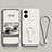 Ultra-thin Silicone Gel Soft Case Cover with Stand for OnePlus Ace 2V 5G