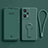 Ultra-thin Silicone Gel Soft Case Cover with Stand for OnePlus Nord CE 2 Lite 5G Midnight Green