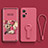 Ultra-thin Silicone Gel Soft Case Cover with Stand for Realme GT2 5G