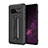 Ultra-thin Silicone Gel Soft Case Cover with Stand for Samsung Galaxy S10 Black