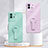 Ultra-thin Silicone Gel Soft Case Cover with Stand for Vivo iQOO Neo6 5G