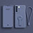 Ultra-thin Silicone Gel Soft Case Cover with Stand for Vivo V27e 5G