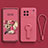 Ultra-thin Silicone Gel Soft Case Cover with Stand for Vivo X Note