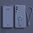 Ultra-thin Silicone Gel Soft Case Cover with Stand for Vivo Y52 5G