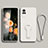 Ultra-thin Silicone Gel Soft Case Cover with Stand for Xiaomi Civi 5G