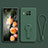 Ultra-thin Silicone Gel Soft Case Cover with Stand for Xiaomi Mi 10T Lite 5G Midnight Green