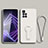 Ultra-thin Silicone Gel Soft Case Cover with Stand for Xiaomi Mi 11i 5G (2022) White