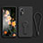 Ultra-thin Silicone Gel Soft Case Cover with Stand for Xiaomi Mi 12T 5G Black