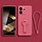 Ultra-thin Silicone Gel Soft Case Cover with Stand for Xiaomi Mi 13T 5G Hot Pink