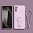 Ultra-thin Silicone Gel Soft Case Cover with Stand for Xiaomi Redmi Note 10 5G