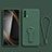 Ultra-thin Silicone Gel Soft Case Cover with Stand for Xiaomi Redmi Note 9 4G Midnight Green