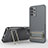 Ultra-thin Silicone Gel Soft Case Cover with Stand KC1 for Samsung Galaxy A13 4G