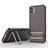 Ultra-thin Silicone Gel Soft Case Cover with Stand KC1 for Samsung Galaxy M04