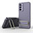 Ultra-thin Silicone Gel Soft Case Cover with Stand KC1 for Samsung Galaxy M54 5G