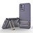 Ultra-thin Silicone Gel Soft Case Cover with Stand KC1 for Xiaomi Redmi 10 Prime