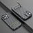 Ultra-thin Silicone Gel Soft Case Cover with Stand KC2 for Apple iPhone 13 Pro Gray