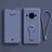 Ultra-thin Silicone Gel Soft Case Cover with Stand S01 for Realme 11 Pro 5G Lavender Gray