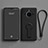 Ultra-thin Silicone Gel Soft Case Cover with Stand S01 for Realme 11 Pro+ Plus 5G Black