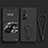 Ultra-thin Silicone Gel Soft Case Cover with Stand S01 for Vivo X70 Pro+ Plus 5G