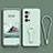 Ultra-thin Silicone Gel Soft Case Cover with Stand S01 for Vivo X70 Pro+ Plus 5G