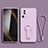 Ultra-thin Silicone Gel Soft Case Cover with Stand S01 for Xiaomi Civi 2 5G