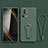 Ultra-thin Silicone Gel Soft Case Cover with Stand S01 for Xiaomi Mi 12 Lite NE 5G Midnight Green