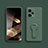 Ultra-thin Silicone Gel Soft Case Cover with Stand S01 for Xiaomi Redmi Note 12 Turbo 5G Midnight Green