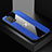 Ultra-thin Silicone Gel Soft Case Cover X01L for Oppo A74 4G Blue