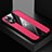 Ultra-thin Silicone Gel Soft Case Cover X01L for Oppo A96 5G Red