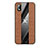 Ultra-thin Silicone Gel Soft Case Cover X01L for Samsung Galaxy A01 Core Brown