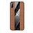 Ultra-thin Silicone Gel Soft Case Cover X02L for Samsung Galaxy A20s Brown