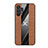 Ultra-thin Silicone Gel Soft Case Cover X02L for Samsung Galaxy A32 4G Brown