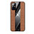 Ultra-thin Silicone Gel Soft Case Cover X02L for Samsung Galaxy A71 4G A715 Brown