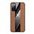 Ultra-thin Silicone Gel Soft Case Cover X02L for Samsung Galaxy S20 FE 5G Brown