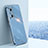 Ultra-thin Silicone Gel Soft Case Cover XL1 for Huawei Honor 50 SE 5G Blue