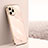 Ultra-thin Silicone Gel Soft Case Cover XL1 for Huawei Honor 60 SE 5G Rose Gold