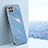 Ultra-thin Silicone Gel Soft Case Cover XL1 for Huawei Honor 70 Lite 5G Blue