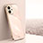 Ultra-thin Silicone Gel Soft Case Cover XL1 for Huawei Honor 80 SE 5G Rose Gold