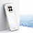 Ultra-thin Silicone Gel Soft Case Cover XL1 for Huawei Mate 50 White