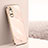 Ultra-thin Silicone Gel Soft Case Cover XL1 for Huawei P50 Rose Gold