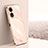 Ultra-thin Silicone Gel Soft Case Cover XL1 for Oppo A1 Pro 5G Gold