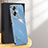 Ultra-thin Silicone Gel Soft Case Cover XL1 for Oppo A2 5G Blue