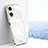 Ultra-thin Silicone Gel Soft Case Cover XL1 for Oppo A2x 5G White